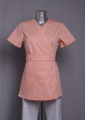 medicinska odjeća boja lososa, medicinske kute, uniforme