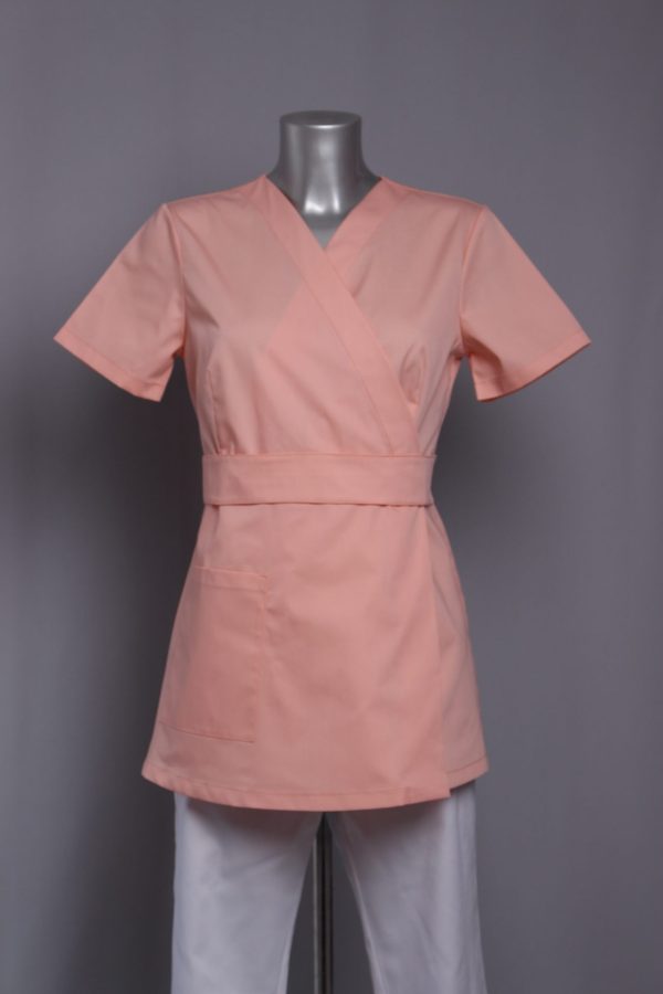 medicinska odjeća boja lososa, medicinske kute, uniforme